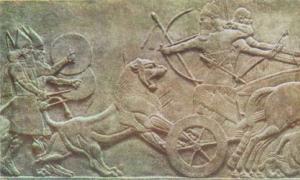 Katonai témák az asszír művészetben